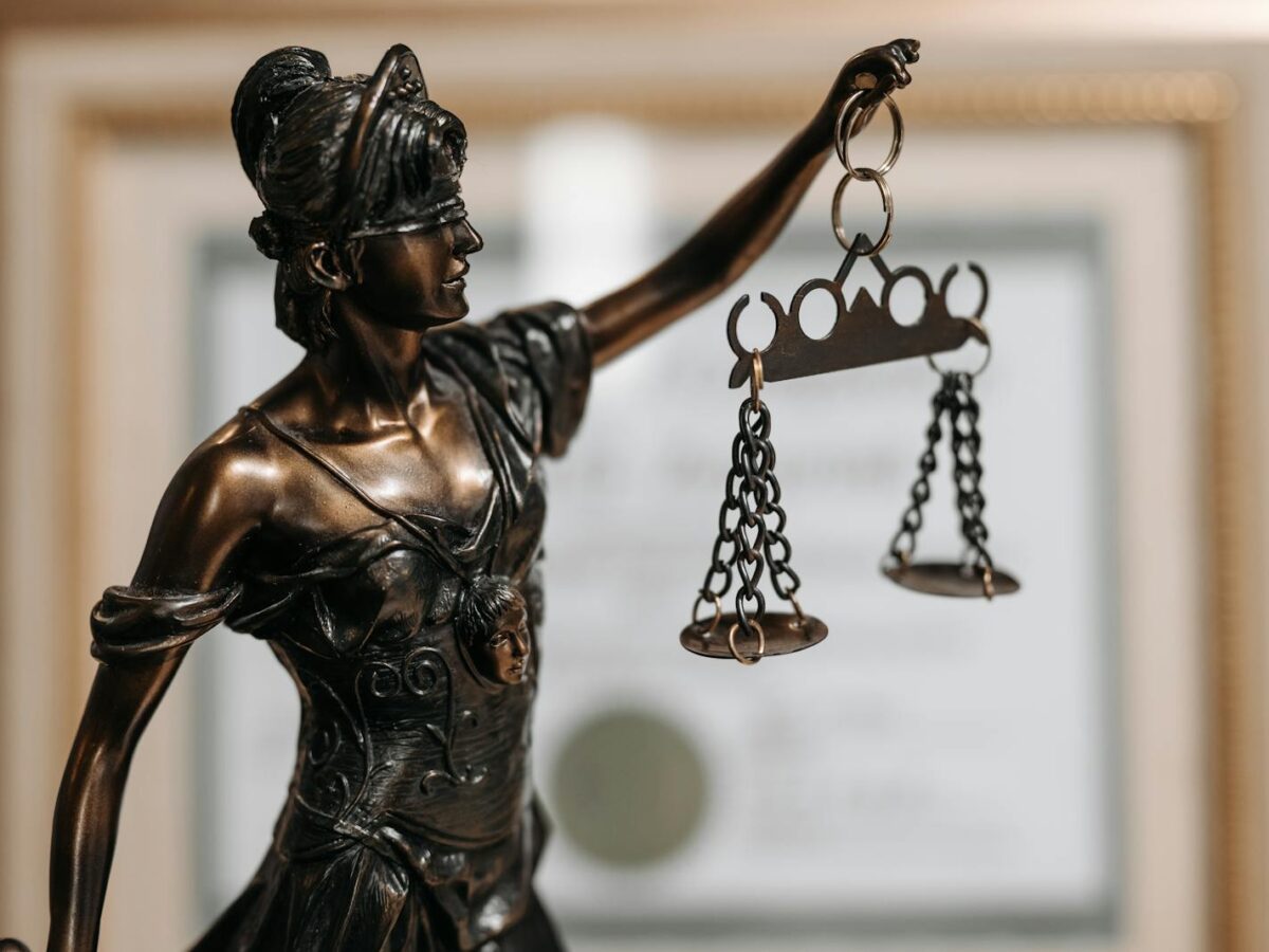 Themis Figurine at Lawyers Office